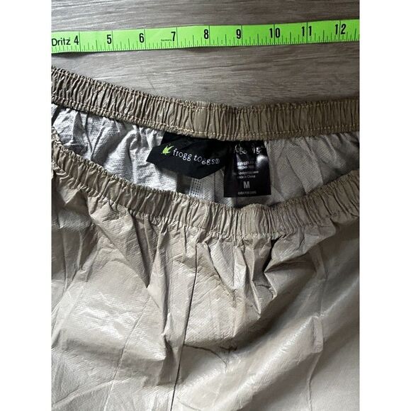 FROGG TOGGS Men's Ultra-Lite 2 All-Sport Waterproof Breathable Pants Khaki M - Picture 4 of 4